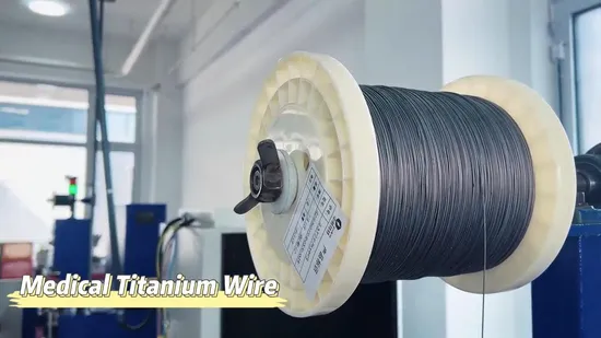 Reiner Titandraht für Wasserfilter