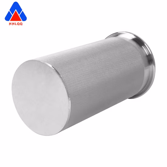 Edelstahl 316I Reiner Nickel-Titan-Metallfaser-Sinterfilzfilter für Abgasfilter